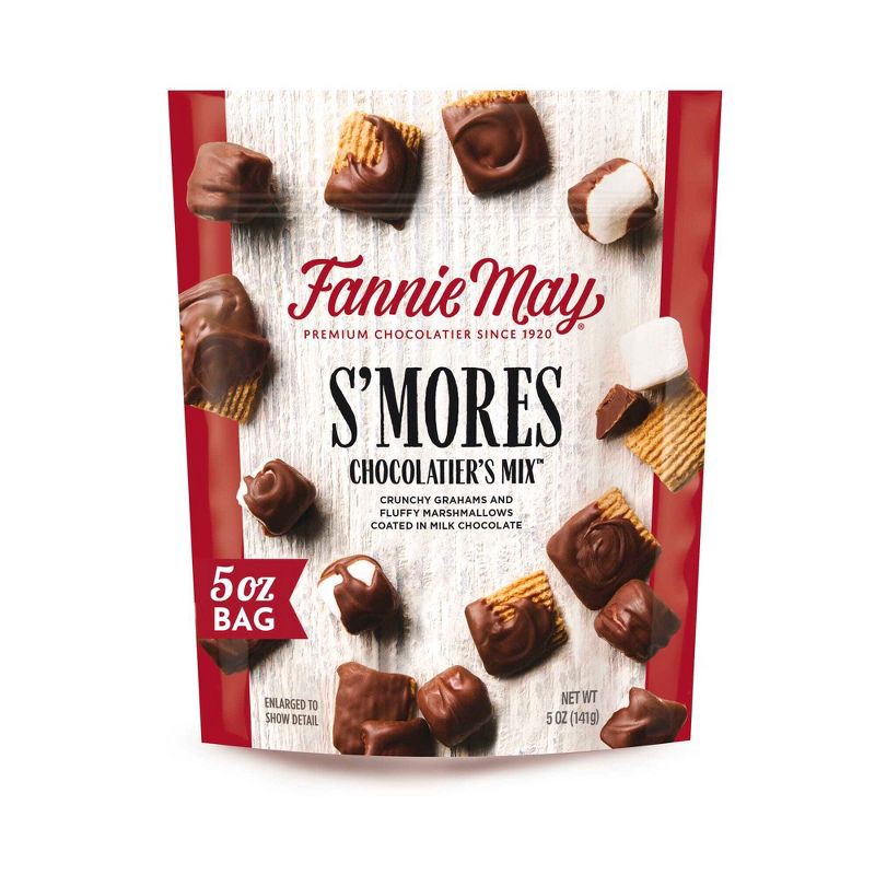 slide 1 of 7, Fannie May S'mores Candy Snack Mix - 5oz, 5 oz
