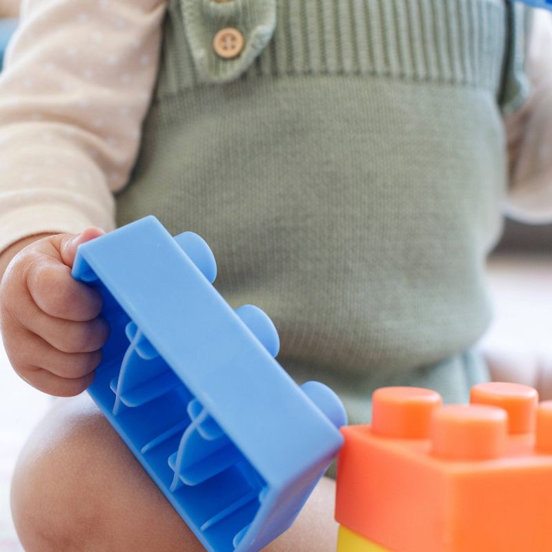 slide 5 of 9, Infantino Go gaga! Super Soft 1st Building Blocks, 1 ct