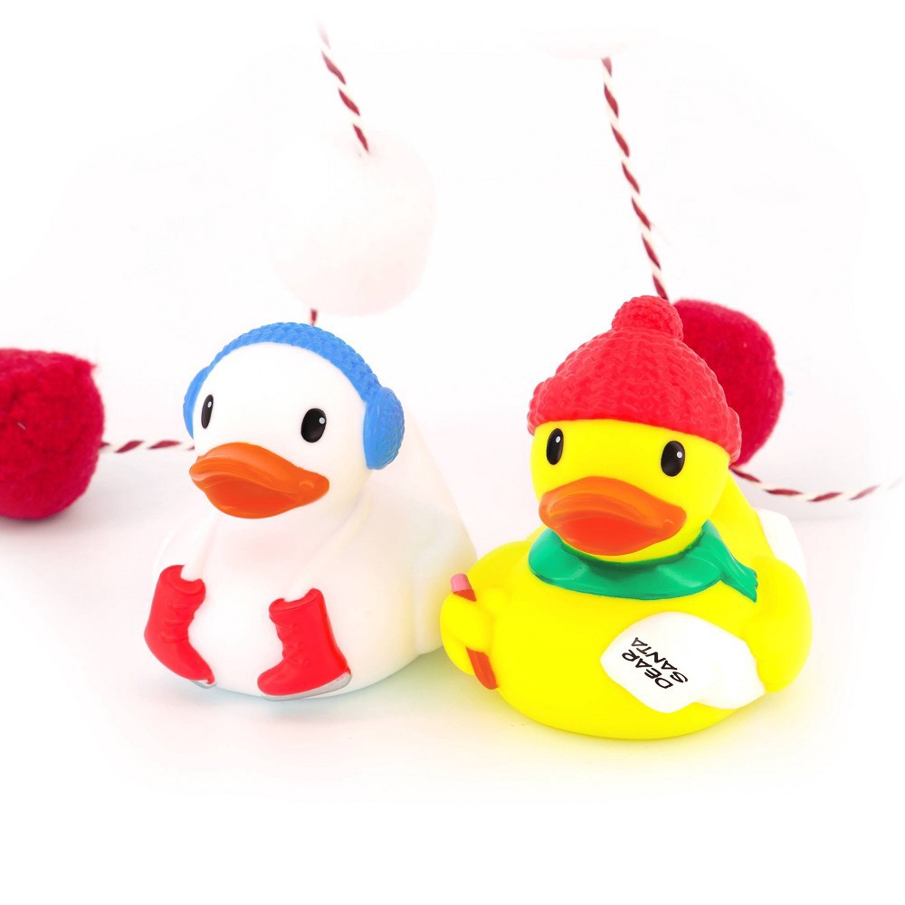 slide 5 of 6, Infantino Go gaga! Holiday Ducks, 2 ct