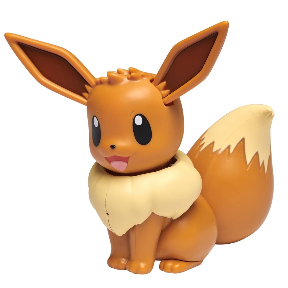 slide 6 of 7, Pokemon - Deluxe Feature Figure (My Partner Eevee), 1 ct