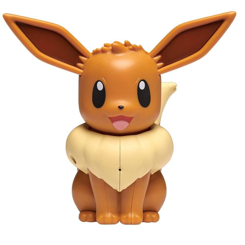 slide 3 of 7, Pokemon - Deluxe Feature Figure (My Partner Eevee), 1 ct