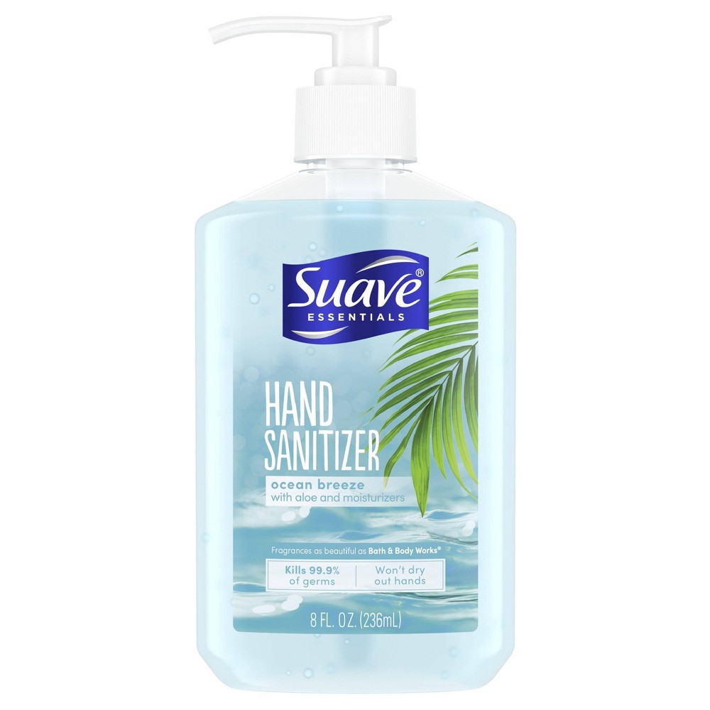 slide 5 of 6, Suave Ocean Breeze Hand Sanitizer Aloe, 8 oz