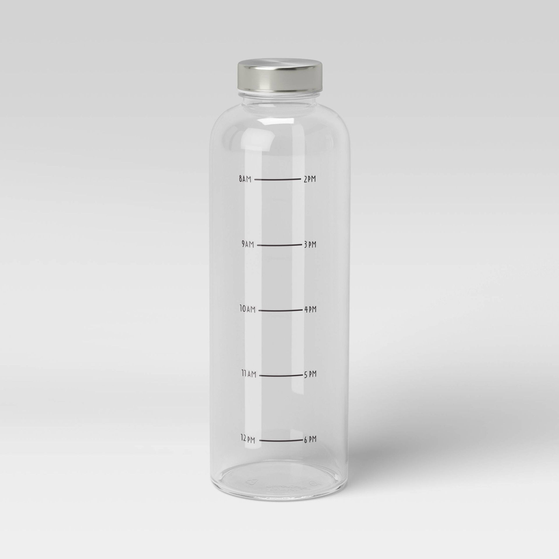 Single Wall Plastic Bottle Clear - Room Essentials 34 oz