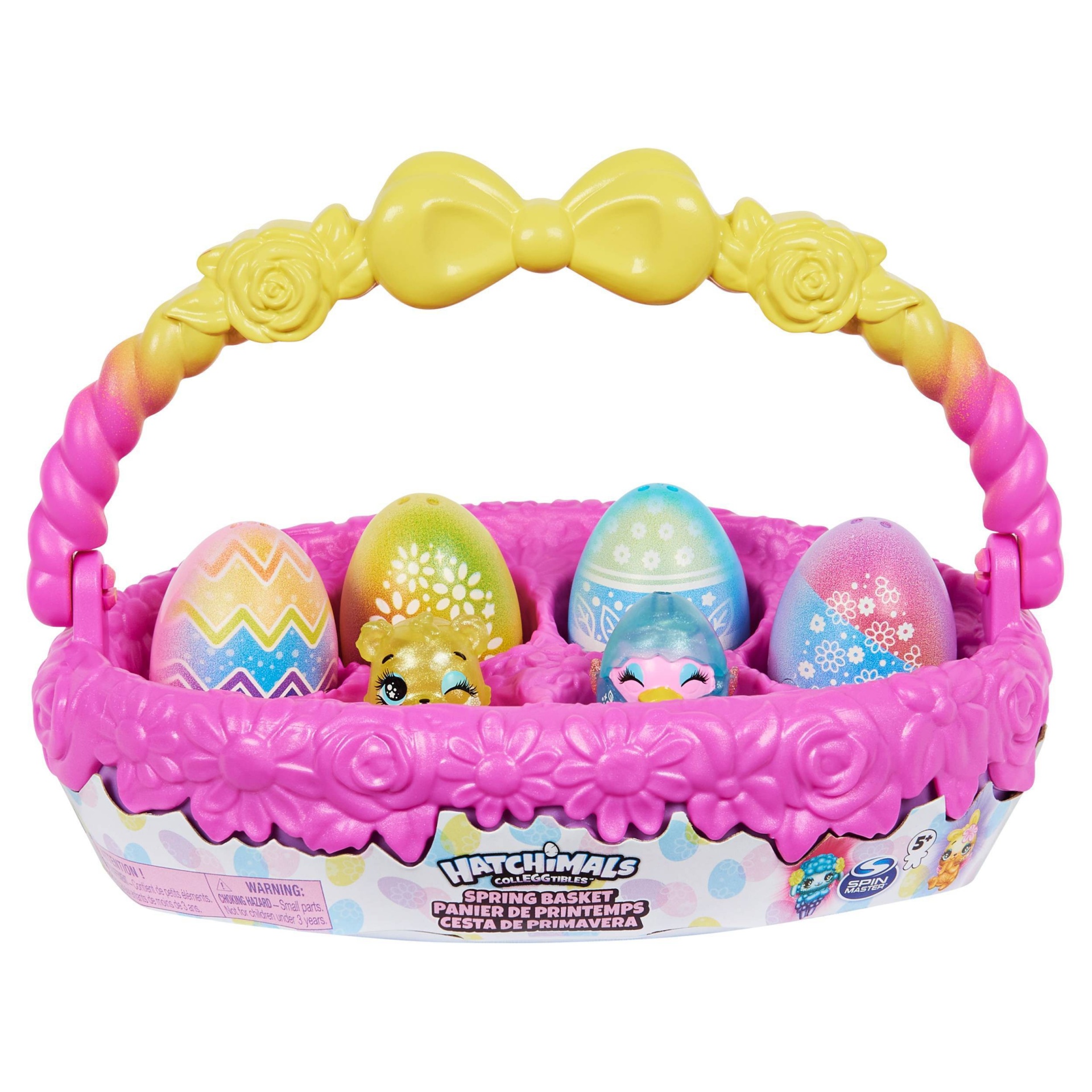 slide 1 of 6, Hatchimals Easter Basket, 1 ct