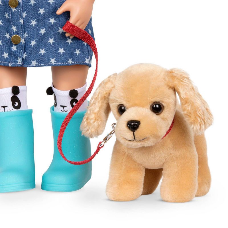slide 3 of 5, Our Generation Hop In Dog Carrier & Pet Plush Puppy for 18" Dolls: Doll Accessories with Leash & Collar Set, 1 ct