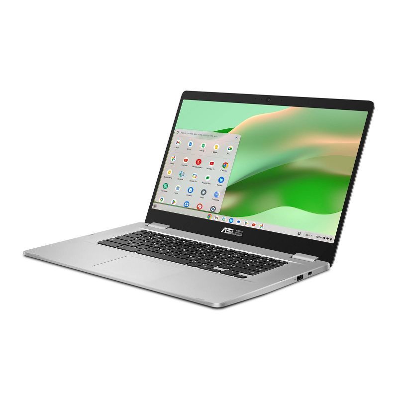 slide 4 of 6, ASUS 15.6" Chromebook Laptop - Intel Processor - 4GB RAM - 64GB Storage - Silver (C523NA-TH44F), 1 ct
