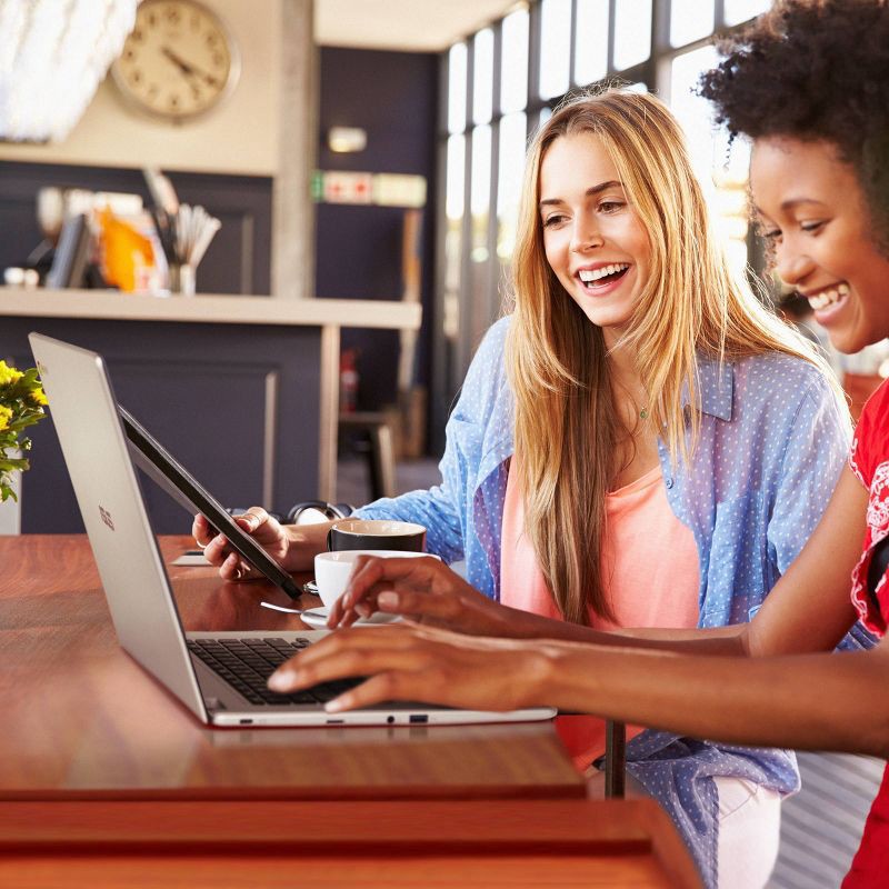 slide 6 of 6, ASUS 15.6" Chromebook Laptop - Intel Processor - 4GB RAM - 64GB Storage - Silver (C523NA-TH44F), 1 ct