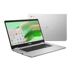 ASUS 15.6" Chromebook Laptop - Intel Processor - 4GB RAM - 64GB Storage - Silver (C523NA-TH44F)