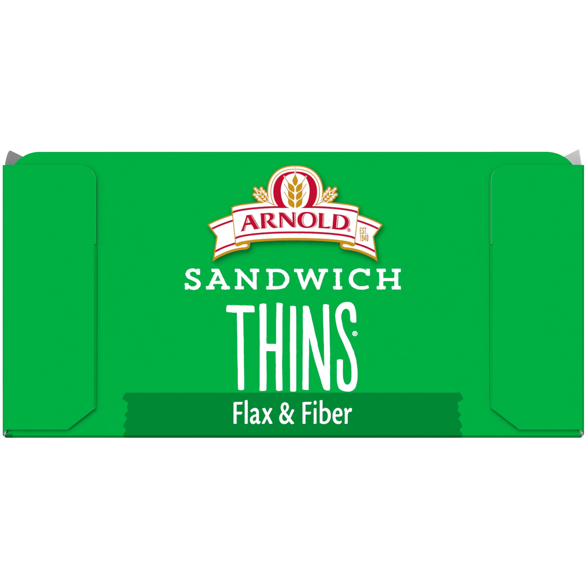 slide 3 of 5, Arnold Flax & Fiber Sandwich Thins, 6 Rolls, 12 oz, 12 oz