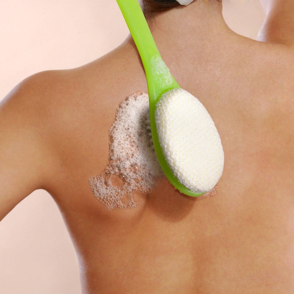 slide 5 of 5, EcoTools Buff & Polish Bath Brush, 1 ct