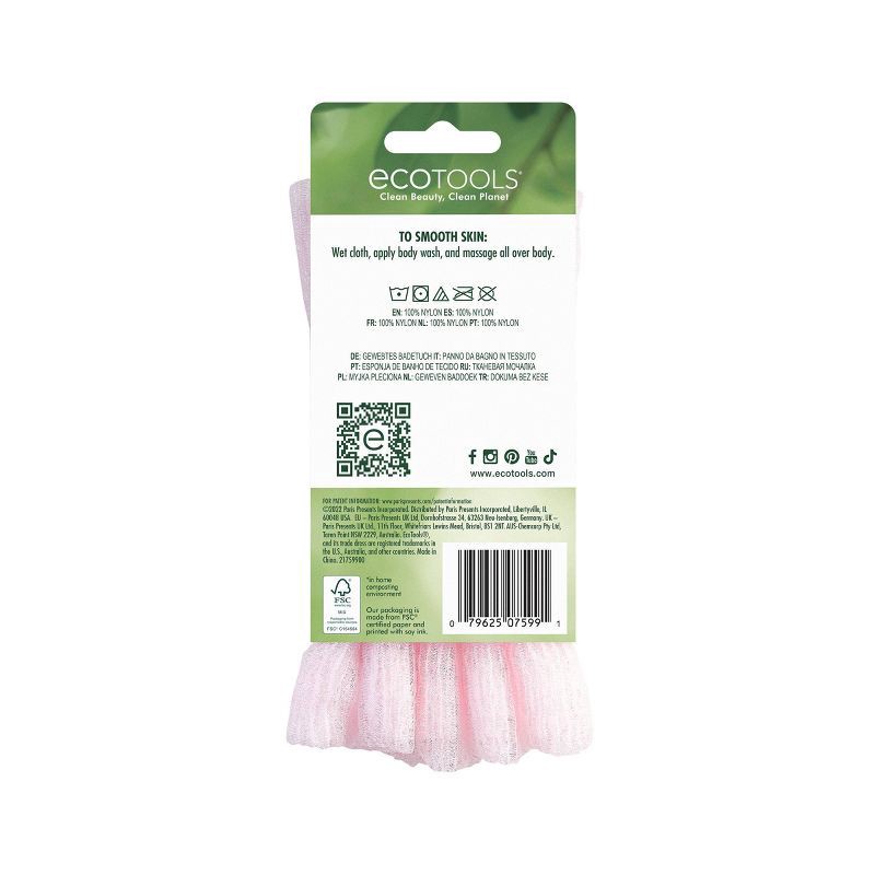 EcoTools Exfoliating Bath Cloth 1 ct Shipt