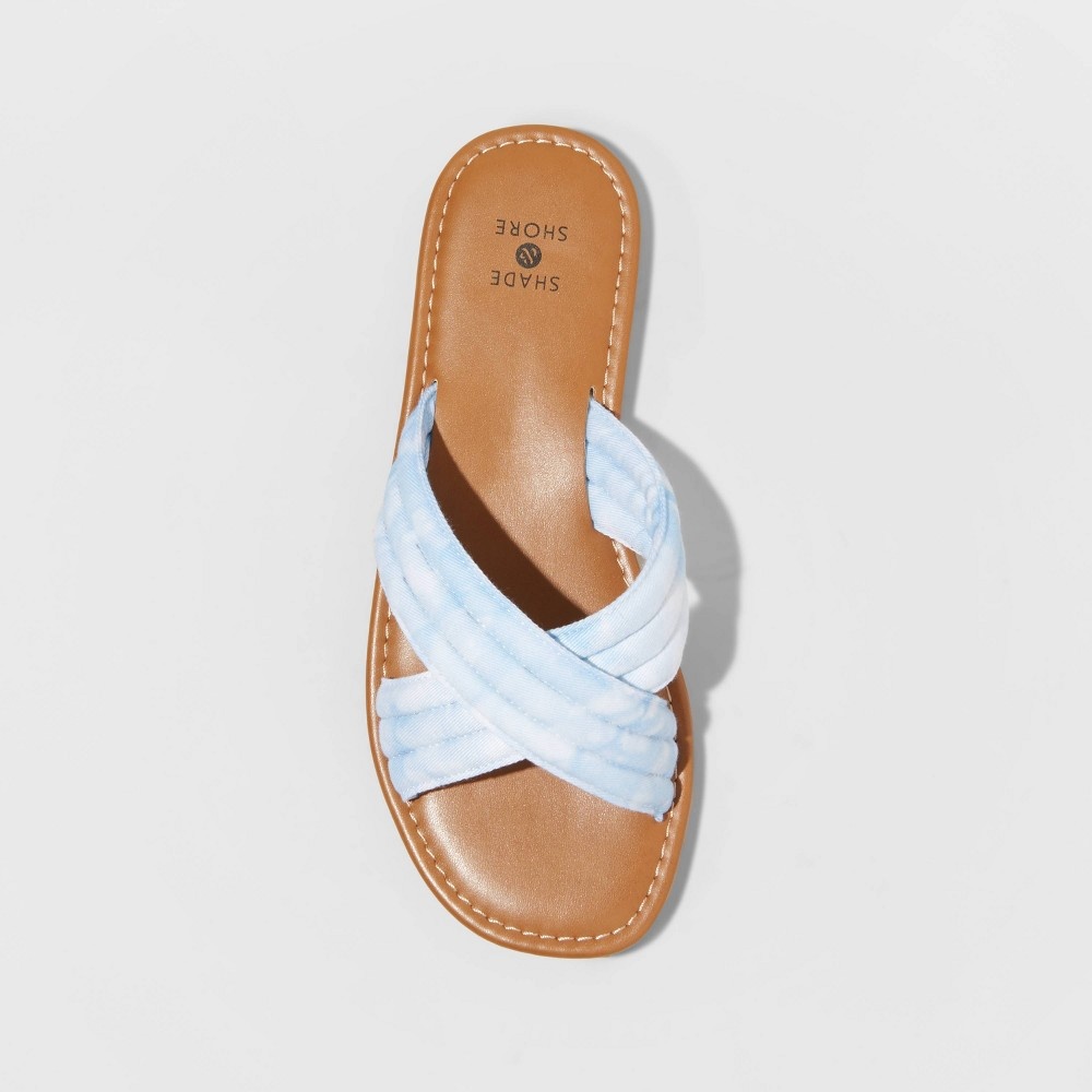 Crossband slide sandal hot sale