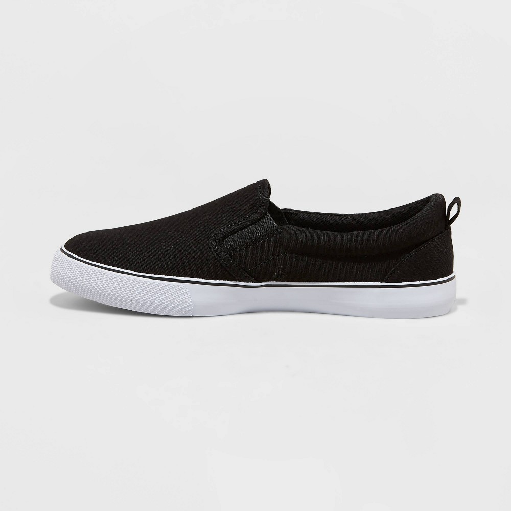 Women's Millie Twin Gore Slip-On Sneakers - A New Day Black 6 1 ct | Shipt