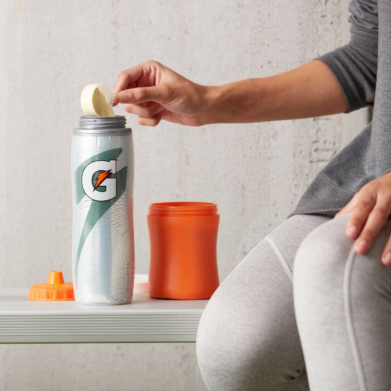 slide 4 of 5, Gatorade 30oz Insulated Squeeze Water Bottle - Gray, 30 oz