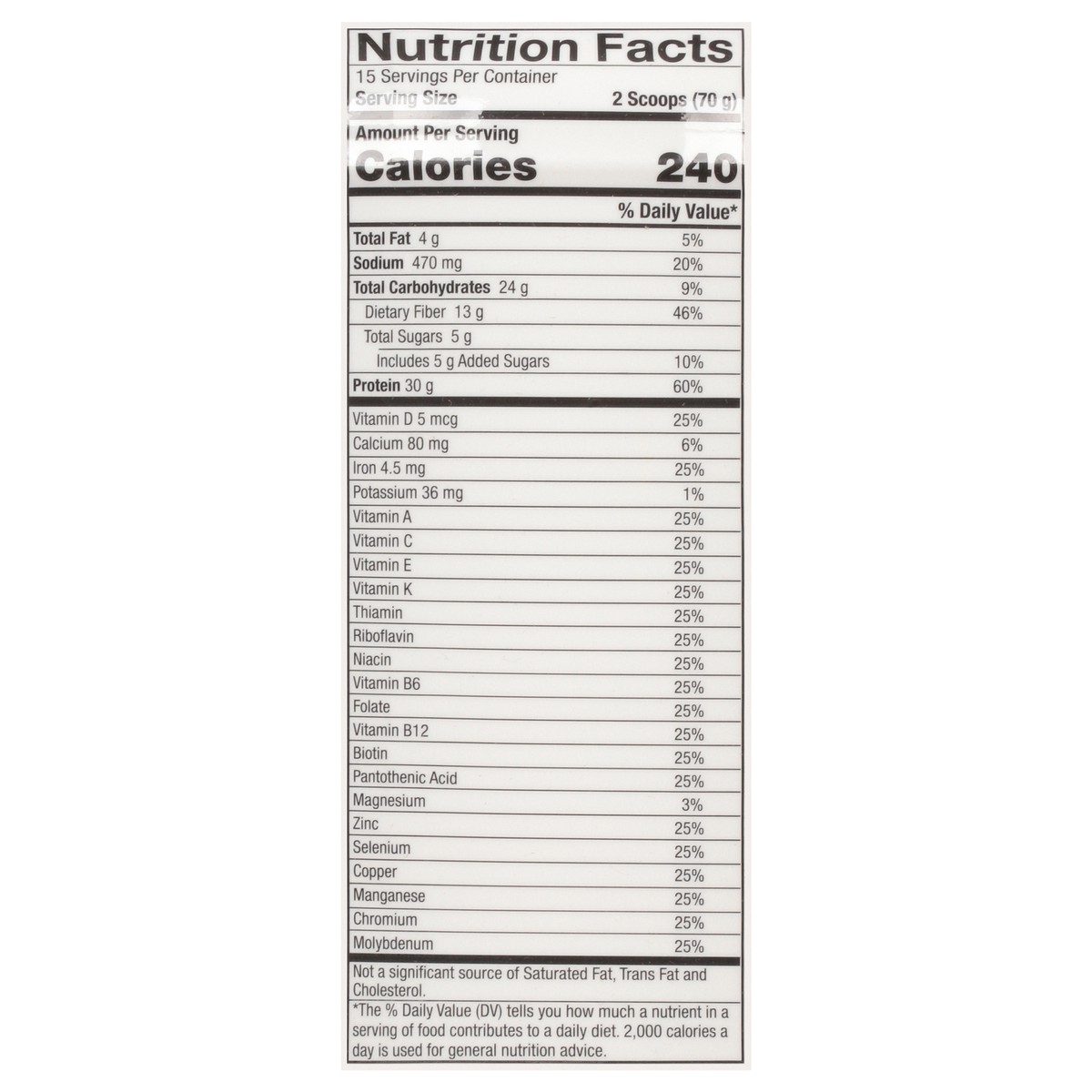 slide 2 of 12, Nature's Answer Plant Head Clean Vegan Vanilla Real Meal 2.3 lb, 2.3 lb