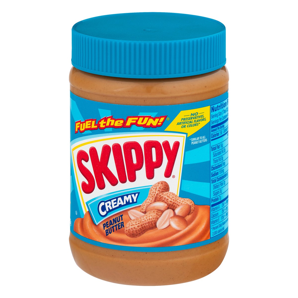 slide 7 of 12, Skippy Creamy Peanut Butter 28 oz, 28 oz