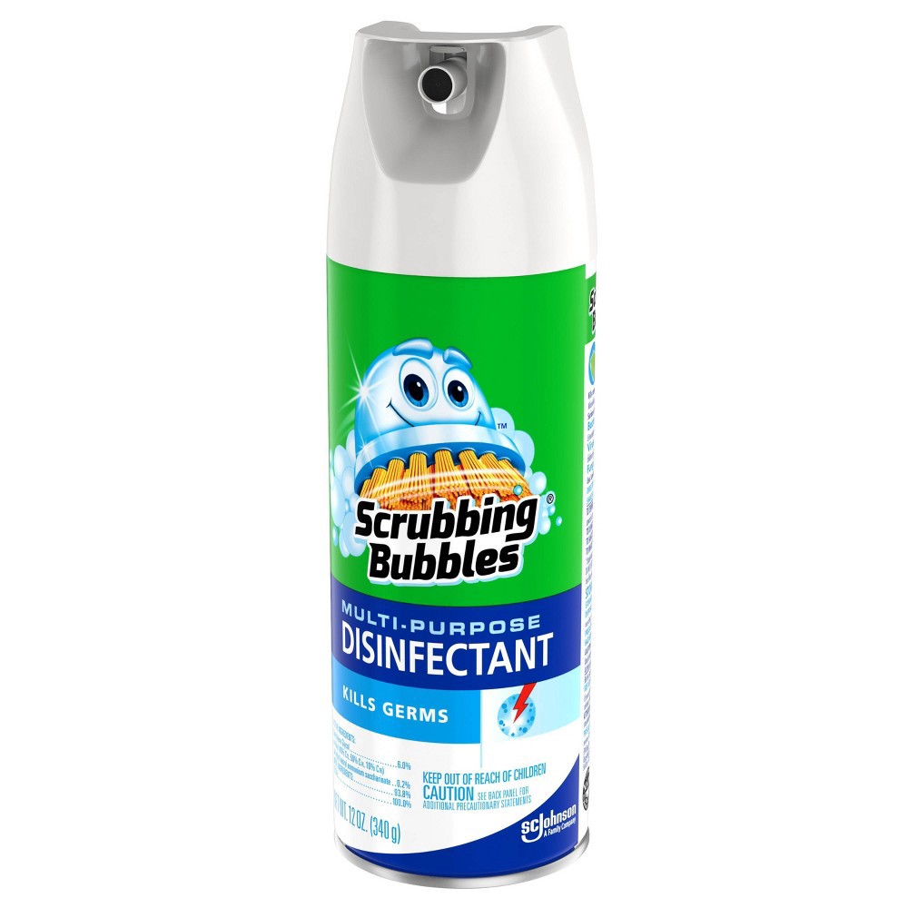 slide 5 of 5, Scrubbing Bubbles Multi-Purpose Disinfectant Spray - 12oz, 12 oz