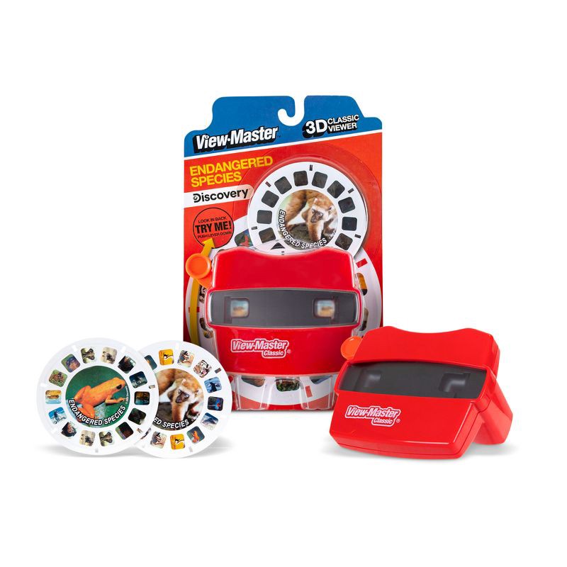 slide 1 of 5, View-Master Classic: Nature Exploration Educational Toy by Mattel, Plastic Material, 3-Piece Set, 1 ct