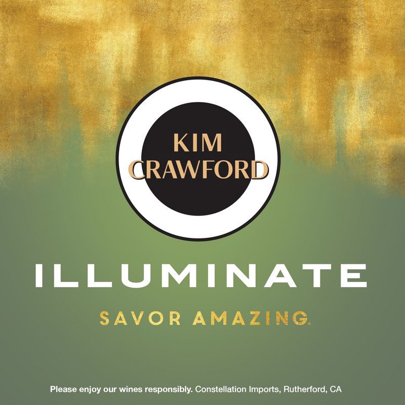 slide 10 of 12, Kim Crawford Illuminate Low-Cal Sauvignon Blanc White Wine - 750ml Bottle, 750 ml