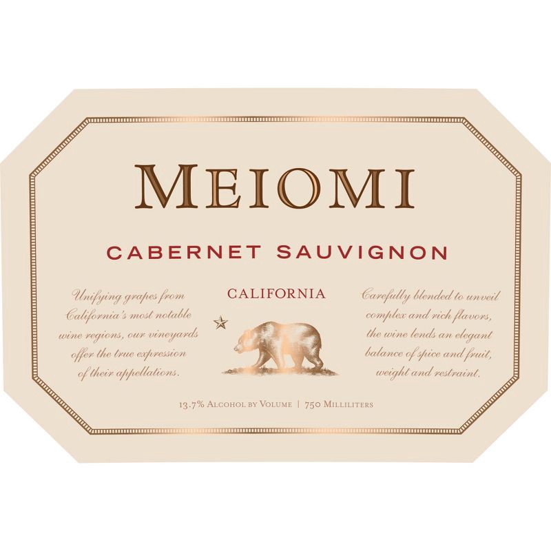 slide 12 of 14, Meiomi Cabernet Sauvignon Red Wine - 750ml Bottle, 750 ml