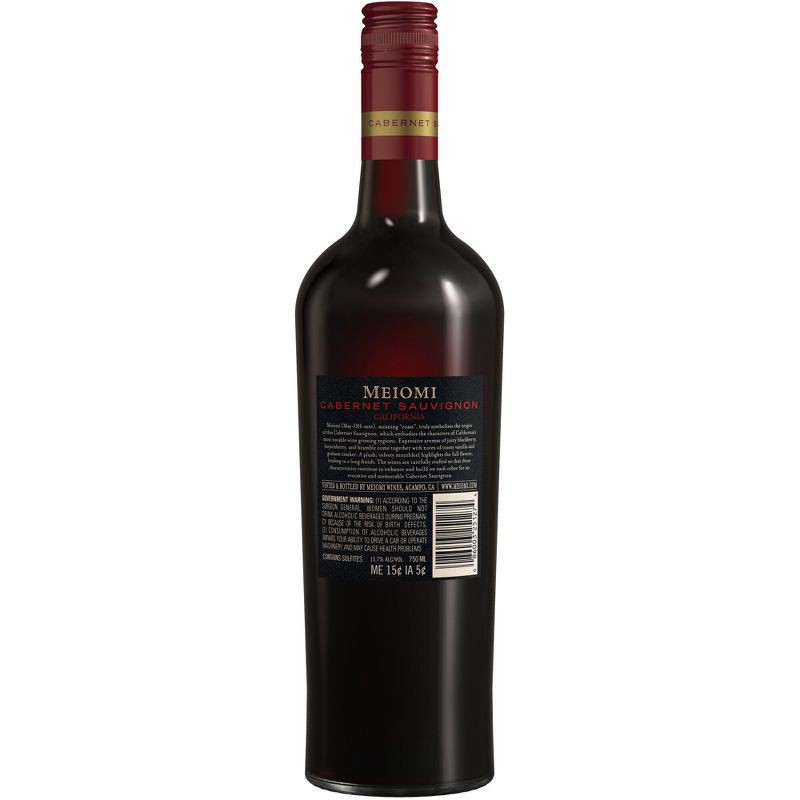 slide 14 of 14, Meiomi Cabernet Sauvignon Red Wine - 750ml Bottle, 750 ml