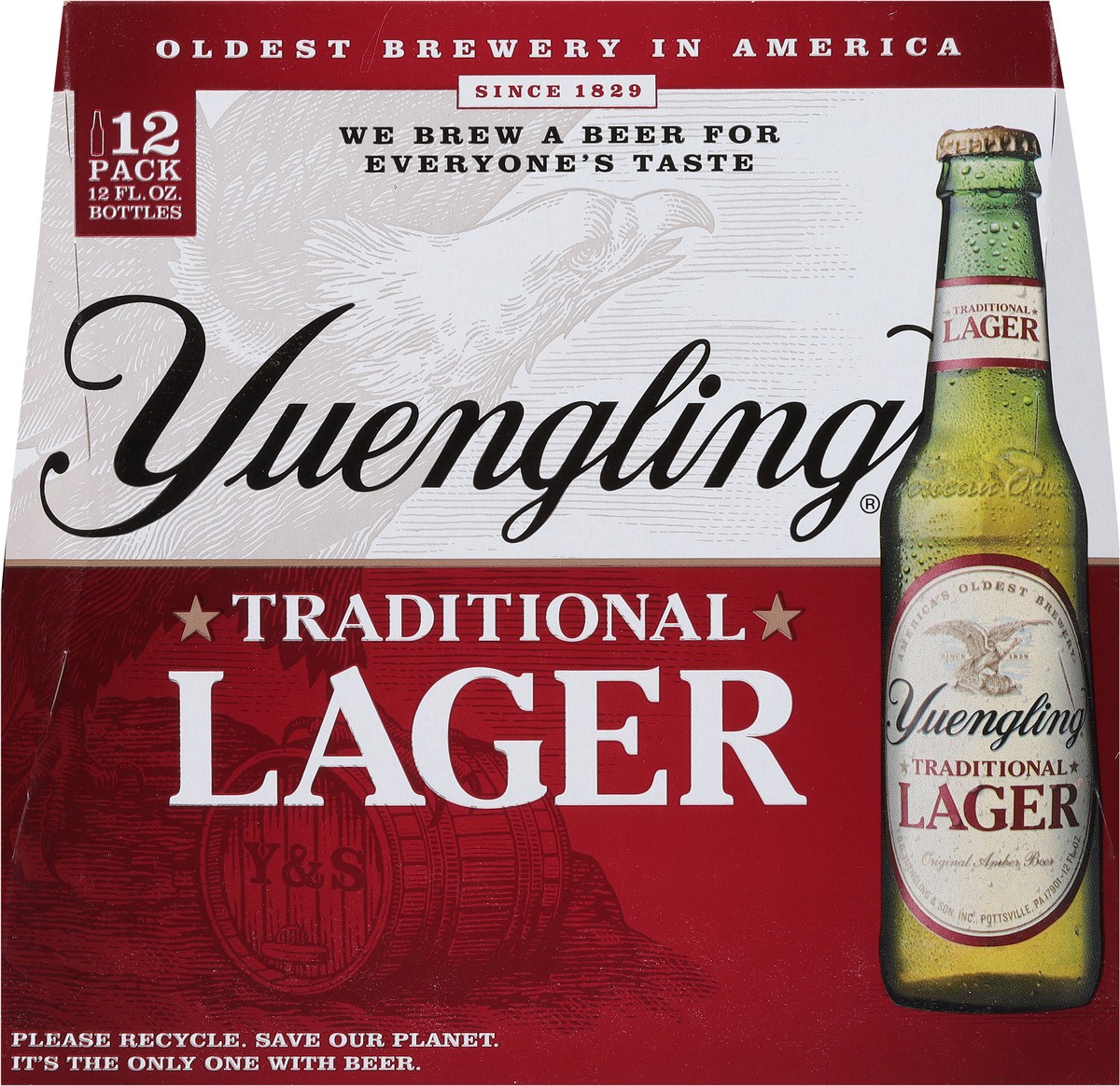 slide 2 of 9, Yuengling Traditional Lager Beer 12 - 12 fl oz Bottles, 12 ct; 12 oz