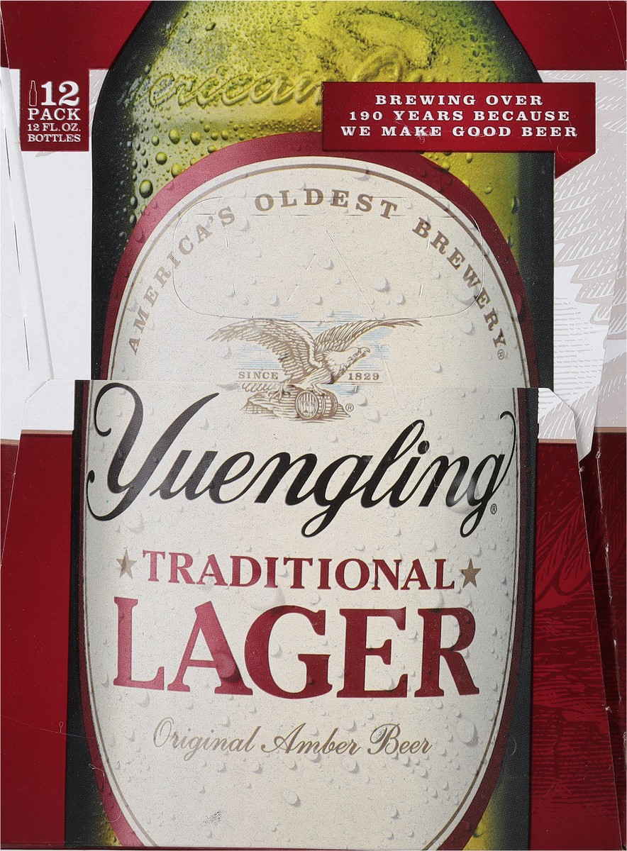 slide 7 of 9, Yuengling Traditional Lager Beer 12 - 12 fl oz Bottles, 12 ct; 12 oz