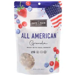 The Safe + Fair Food Company All American Granola 12 oz
