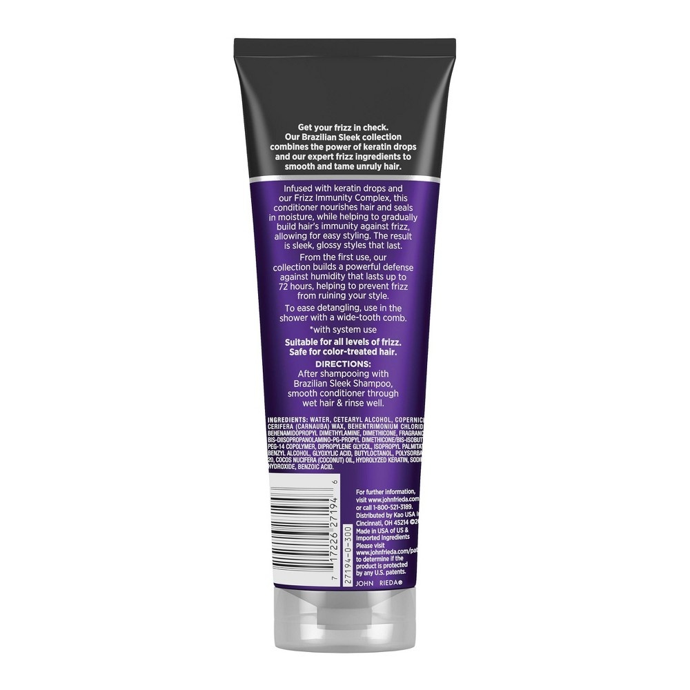 John Frieda Brazilian Sleek Conditioner 8.45 fl oz Shipt
