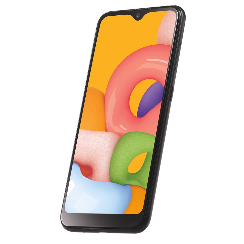 slide 6 of 7, Simple Mobile Prepaid Samsung A01 (16GB) - Black, 1 ct