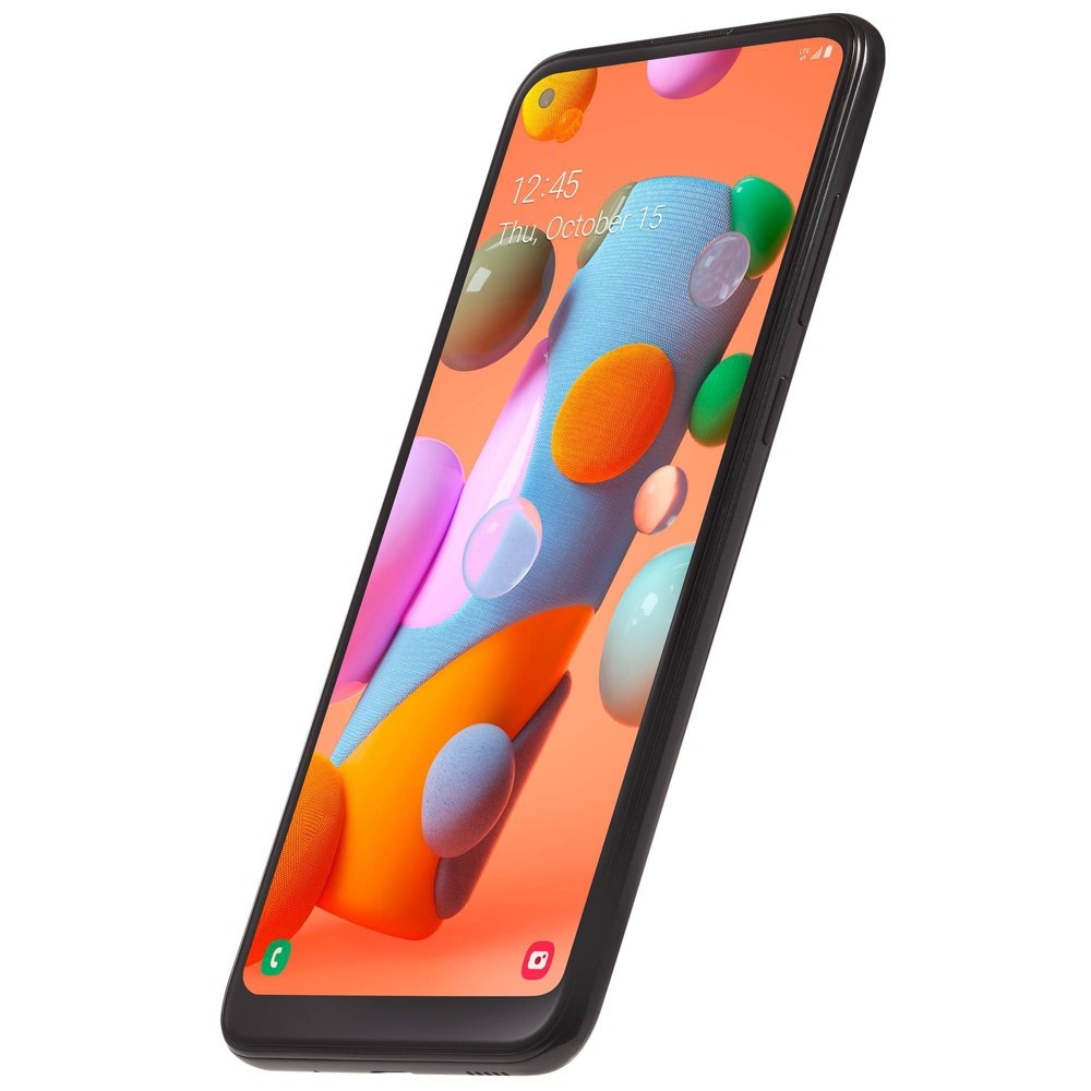 slide 6 of 10, Total Wireless Prepaid Samsung A11 (32GB) - Black, 1 ct