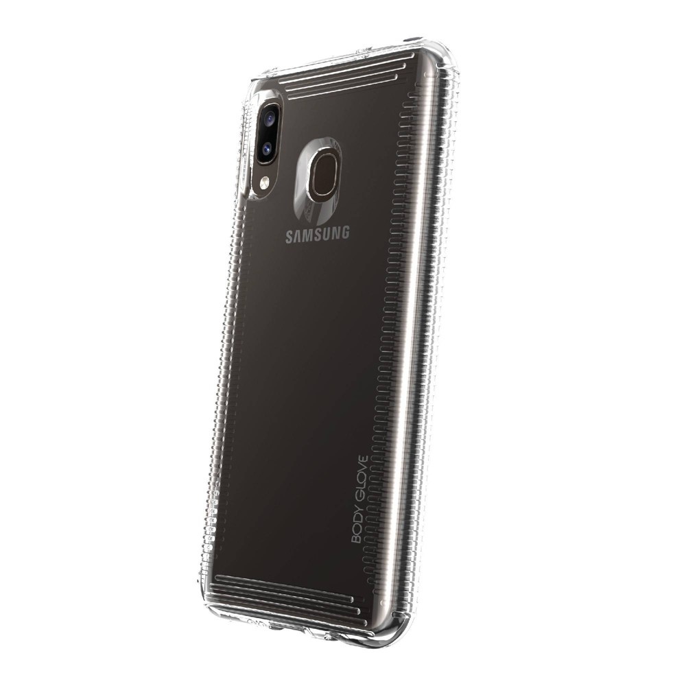 slide 5 of 5, Fellowes Body Glove Prizm Phone Case for Samsung Galaxy A20 - Clear, 1 ct