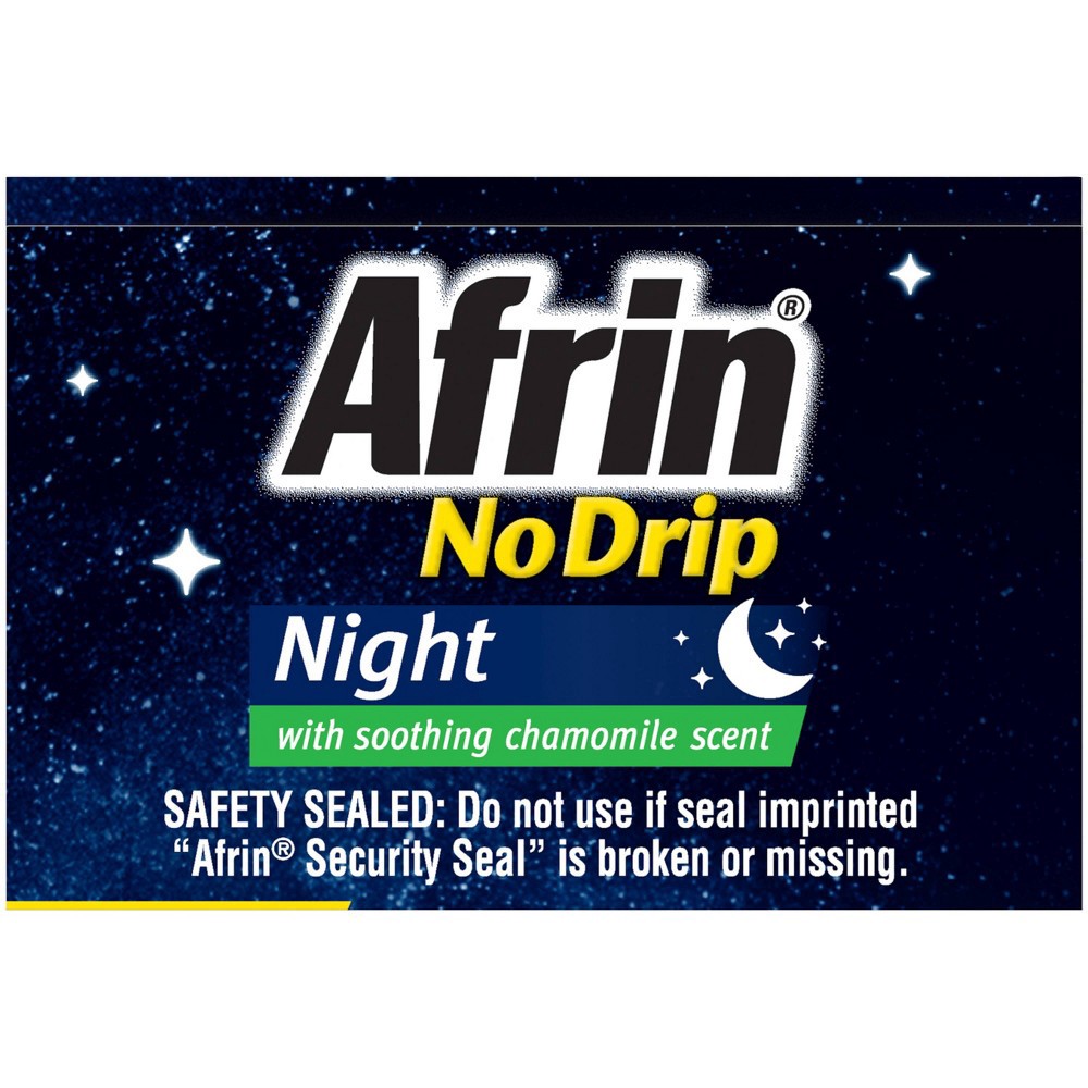 slide 3 of 6, Afrin No Drip Night Pump Nasal Mist, Fast & Powerful Congestion Relief,, 0.51 oz