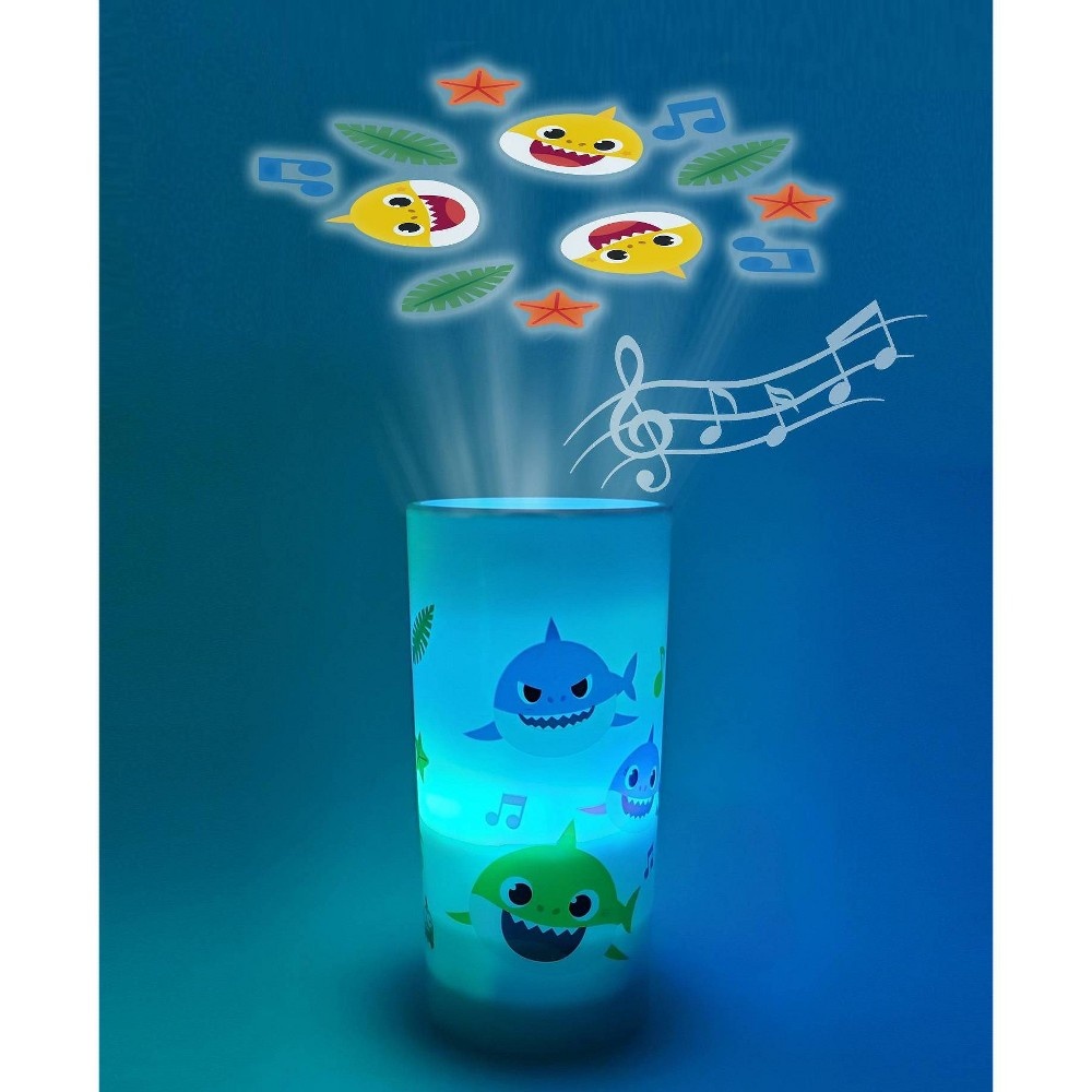 slide 2 of 4, Baby Shark Musical Projection Nightlight, 1 ct