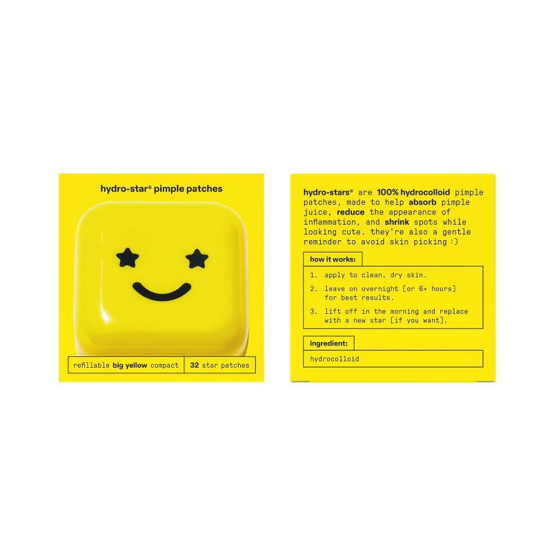 slide 2 of 7, Starface Hydro-Star Pimple Patches + Refillable Compact - 32ct, 32 ct