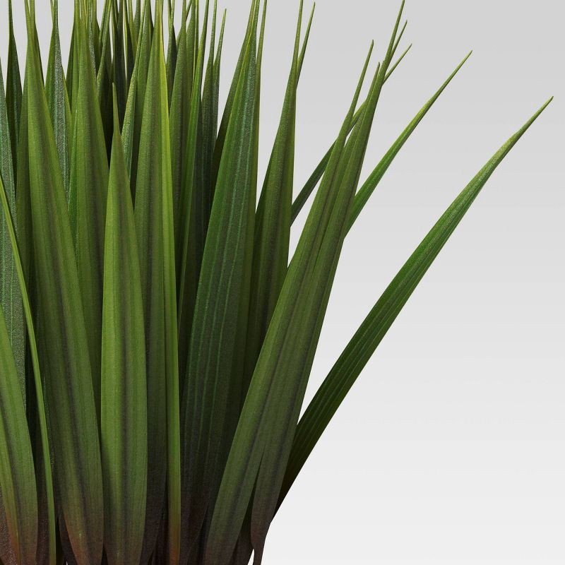 slide 2 of 4, 10" x 6" Artificial Grass Arrangement - Threshold, 1 ct