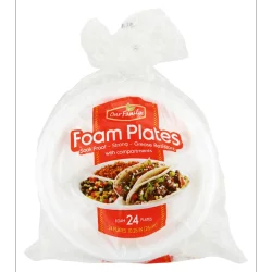 Our Family Plate Foam Compartment