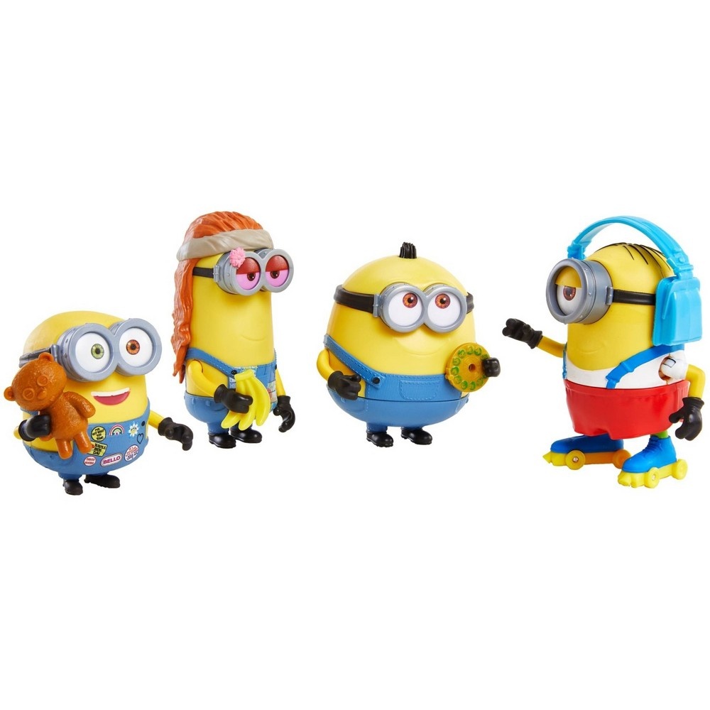slide 2 of 8, Minions: The Rise of Gru Minions on the Move Van with 4 Figures (Target Exclusive), 1 ct