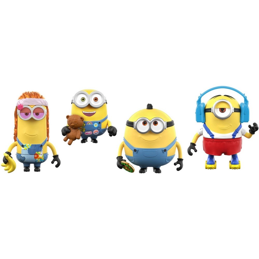 Minions: The Rise of Gru Minions on the Move Van with 4 Figures (Target ...