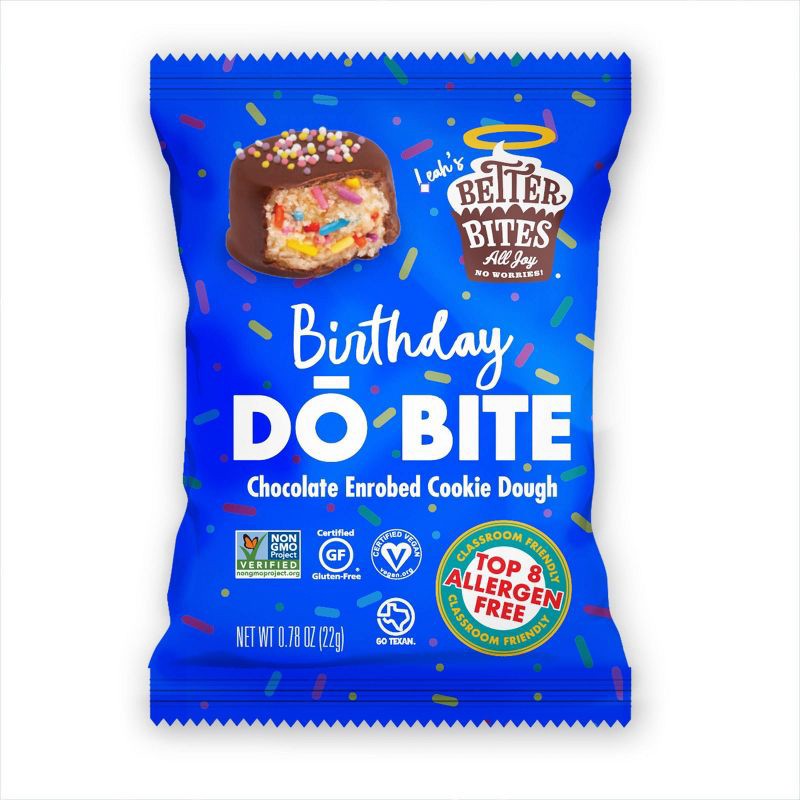 slide 2 of 5, Better Bites Gluten Free Vegan DŌ Bites Variety Pack - 10ct, 10 ct