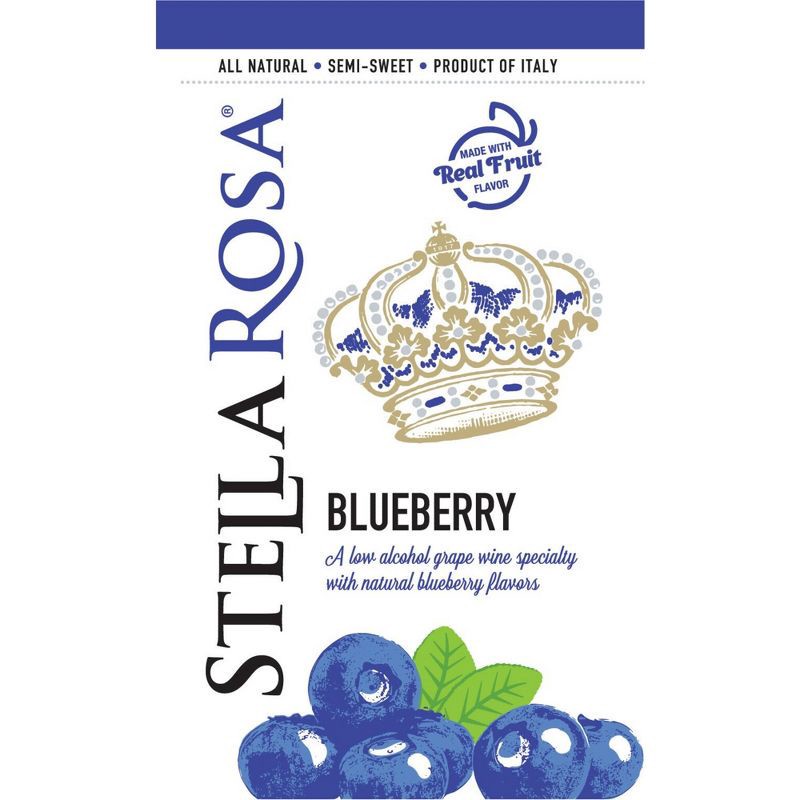 slide 4 of 11, Stella Rosa Blueberry Wine - 2pk/250ml Cans, 2 ct; 250 ml