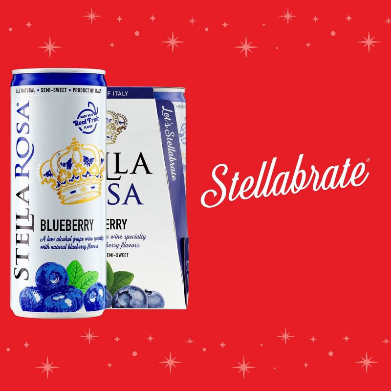 slide 11 of 11, Stella Rosa Blueberry Wine - 2pk/250ml Cans, 2 ct; 250 ml