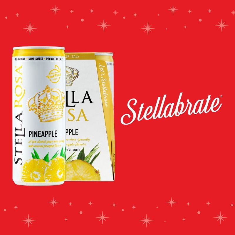 slide 11 of 11, Stella Rosa Pineapple Wine - 2pk/250ml Cans, 2 ct; 250 ml