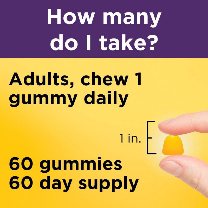 slide 6 of 8, Nature Made Hydrolyzed Collagen Supplement Gummies with Vitamin C, Biotin & Zinc - 60ct, 60 ct