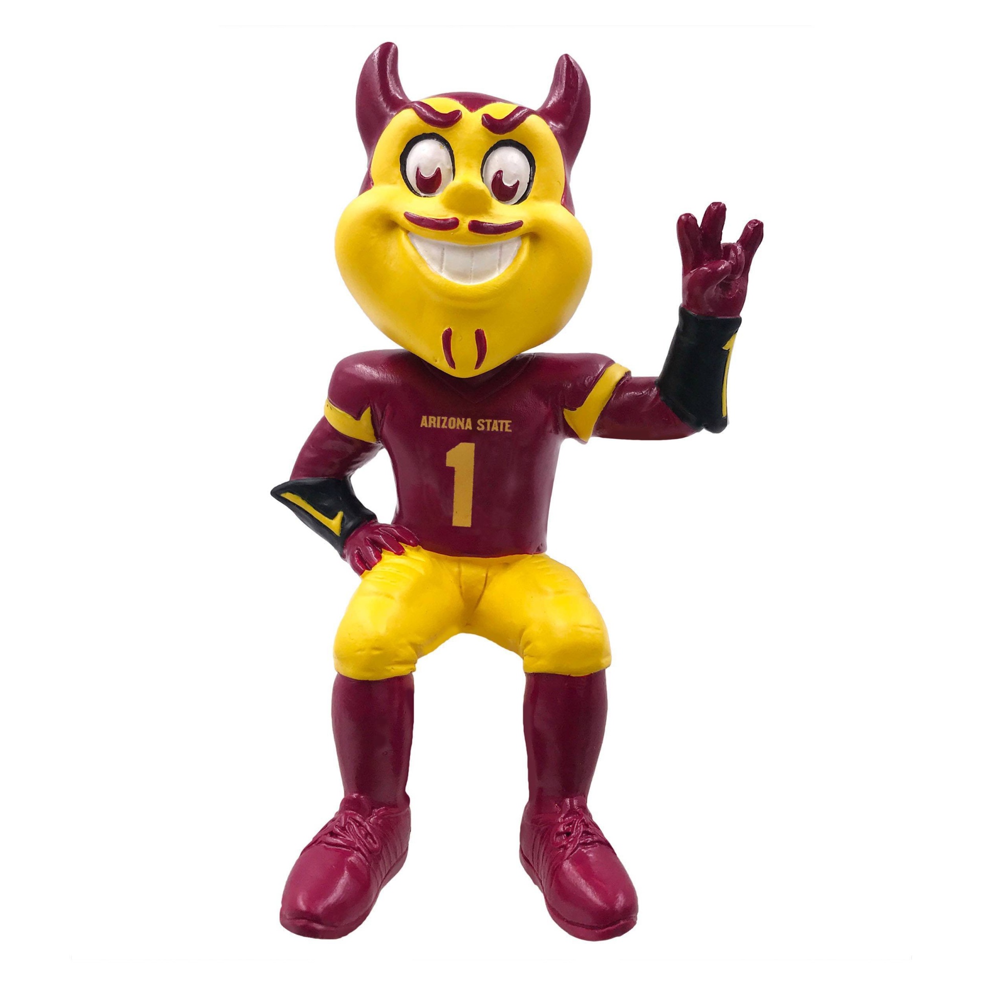 slide 1 of 2, NCAA Arizona State Sun Devils Benchwarmer Mascot Bobblehead, 1 ct