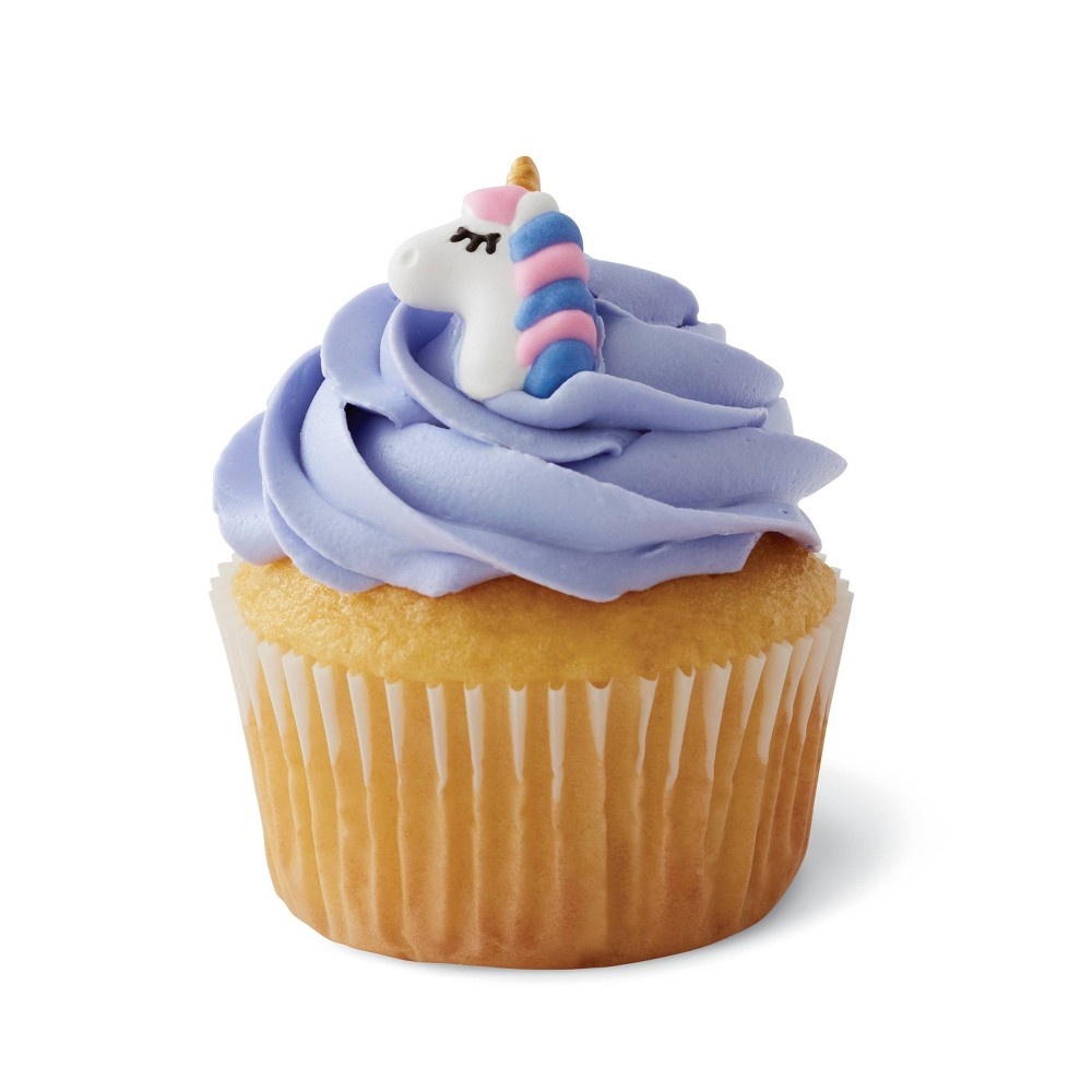 slide 3 of 5, Wilton Unicorn Cupcake Decoration Kit, 0.56 oz, 12 ct