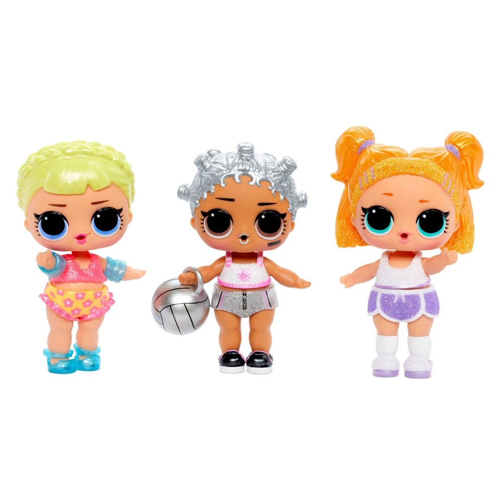 slide 2 of 6, L.O.L. Surprise! LOL Surprise All-Star Sports Series 4 Summer Games Sparkly Dolls with 8 Surprises, 1 ct