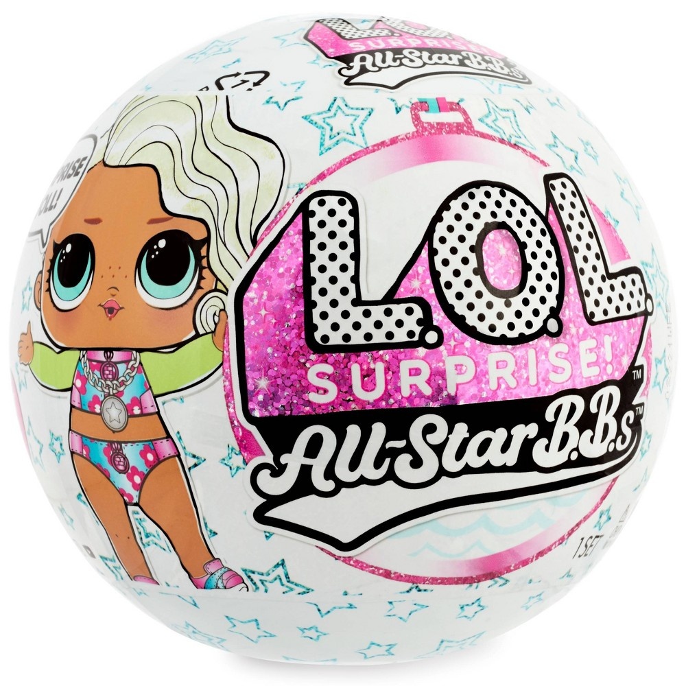 slide 4 of 6, L.O.L. Surprise! LOL Surprise All-Star Sports Series 4 Summer Games Sparkly Dolls with 8 Surprises, 1 ct