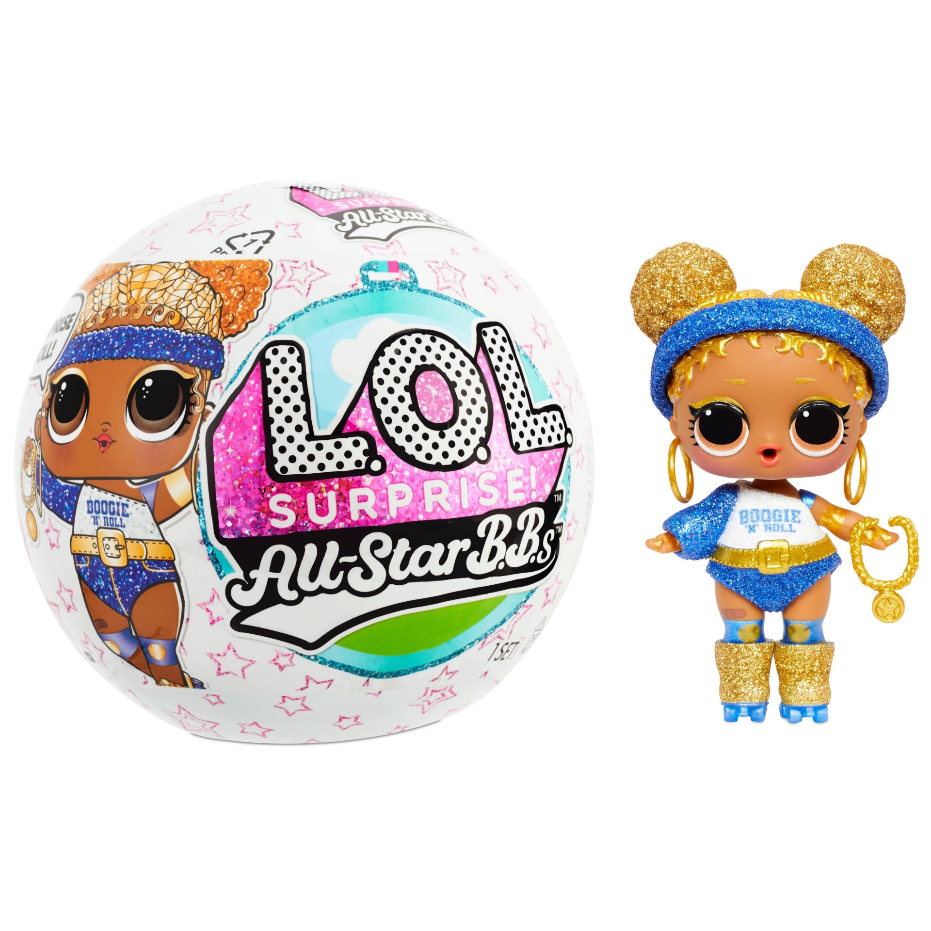 slide 1 of 6, L.O.L. Surprise! LOL Surprise All-Star Sports Series 4 Summer Games Sparkly Dolls with 8 Surprises, 1 ct