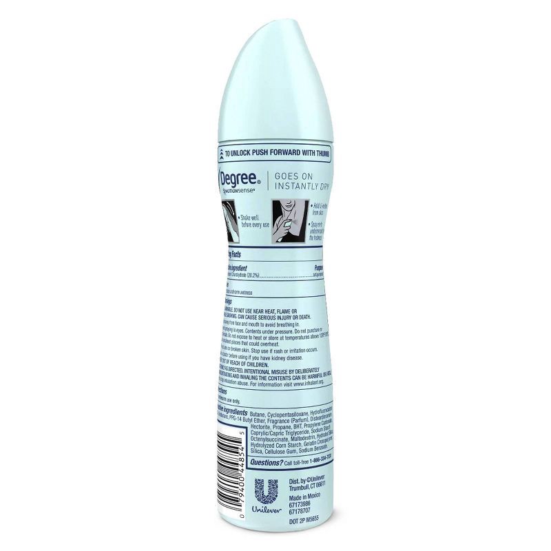 slide 3 of 9, Degree Ultra Clear Black + White Pure Clean Antiperspirant & Deodorant Dry Spray - 3.8oz/2ct, 2 ct; 3.8 oz